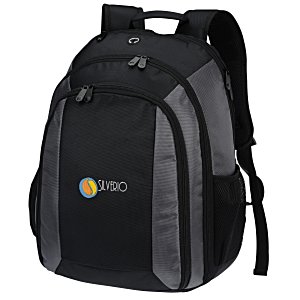 Titanium Laptop Backpack - Embroidered Main Image