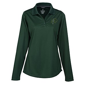 Dade Textured Performance LS Polo - Ladies' Main Image