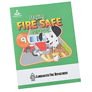 Activity Book with Stickers - Fire Safe Main Image