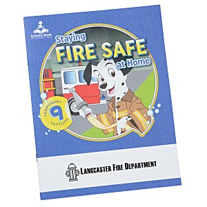 Activity Book with Tattoos - Fire Safe Main Image