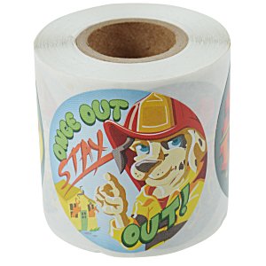 Fun Sticker Roll - Stop, Drop & Roll Main Image