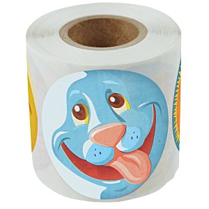 Fun Sticker Roll - Smiley Main Image