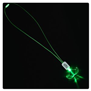 Neon LED Necklace - Mustache Main Image