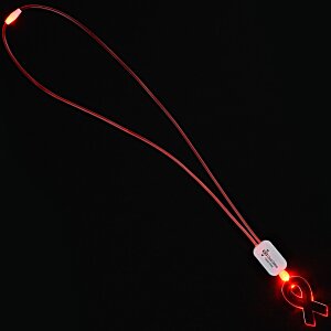Neon LED Necklace - Ribbon Main Image
