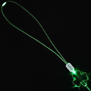 Neon LED Necklace - Shamrock Main Image