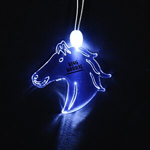 Light-Up Pendant Necklace - Horse Main Image