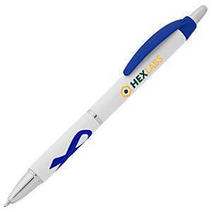 Awareness Ribbon Grip Pen - Full Color Main Image