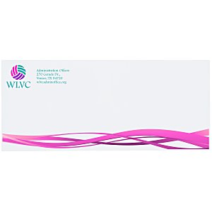 Business Envelope - 4-1/8" x 9-1/2" - Plain White Main Image