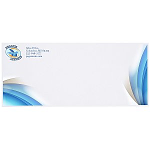 Business Envelope - 4-1/8" x 9-1/2" - Security Tint Main Image