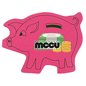 Cushioned Jar Opener - Piggy Bank - Full Color Main Image