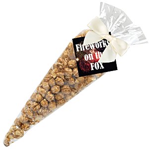 Caramel Popcorn Cone Bags - Large Main Image