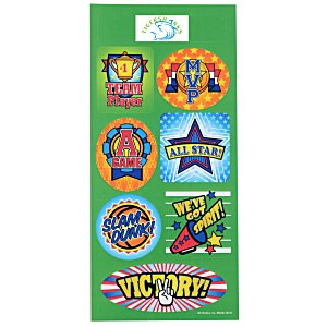 Super Kid Sticker Sheet - Sports Fun Main Image
