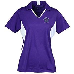 Side Blocked Micropique Sport-Wick Polo - Ladies' - Embroidered - 24 hr Main Image