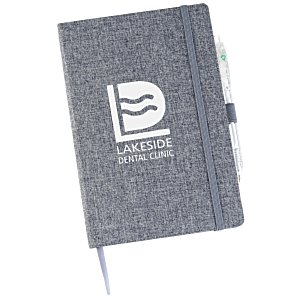 Aqua Notebook with Pen Main Image