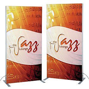 Vector Light Box Banner Stand - 36" - Two Sided Main Image