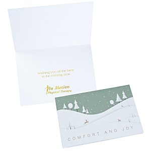 Snow Hills Greeting Card Main Image