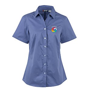 Avesta Stain Resistant Short Sleeve Twill Shirt - Ladies' Main Image