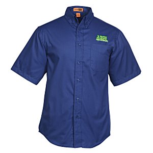 Stain Resistant Short Sleeve Twill Shirt Main Image