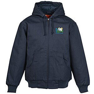 Duck Canvas Hooded Work Jacket Main Image