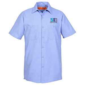 Red Kap Technician Short Sleeve Work Shirt Main Image