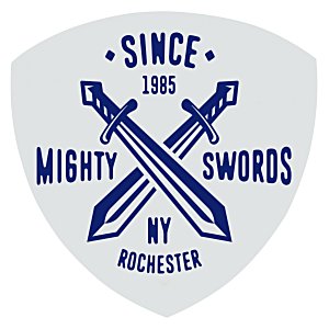 Shield Sticker - 3" x 3" Main Image
