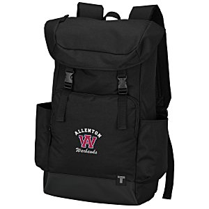 Tranzip 15" Laptop Commuter Backpack - Embroidered Main Image