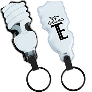 Soft Vinyl Key Light - Energy Saver Light Bulb Main Image