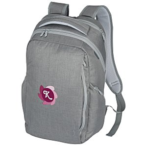 Zoom Grid 15" Laptop Backpack - Embroidered Main Image