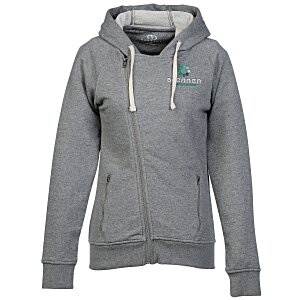 French Terry Hooded Jacket - Ladies' Main Image