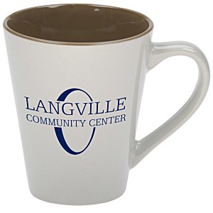 Designer Two-Tone Ceramic Mug - 14 oz. Main Image