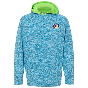 J. America - Cosmic Poly Fleece Hoodie - Youth - Embroidered Main Image