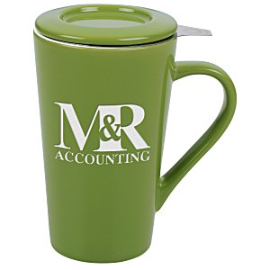 Tea Time Ceramic Mug Set - 14 oz. Main Image