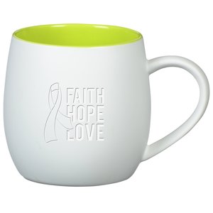 White Quartz Ceramic Mug - 12 oz. Main Image