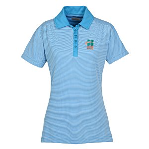FILA Sussex Textured Striped Polo - Ladies' Main Image