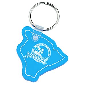 Hawaii Soft Keychain - Translucent Main Image