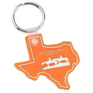Texas Soft Keychain - Translucent Main Image