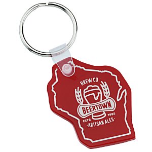 Wisconsin Soft Keychain - Opaque Main Image