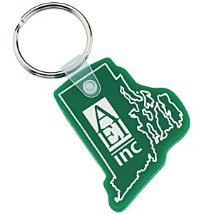 Rhode Island Soft Keychain - Opaque Main Image
