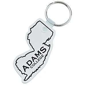 New Jersey Soft Keychain - Opaque Main Image