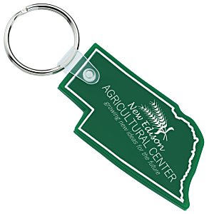 Nebraska Soft Keychain - Opaque Main Image