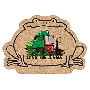 Cork Coaster - Frog - Full Color Main Image