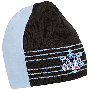 Argyle Fine Knit Beanie Main Image