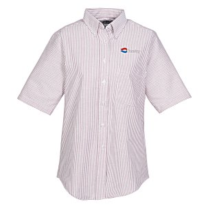 Easy Care Short Sleeve Stripe Oxford Shirt - Ladies' Main Image