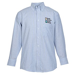 Easy Care Stripe Oxford Shirt - Men's Main Image