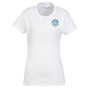 Team Favorite 4.5 oz. T-Shirt - Ladies' - White - Embroidered Main Image