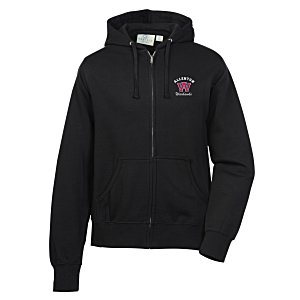 Premium Cotton Fleece Full-Zip Hoodie Main Image