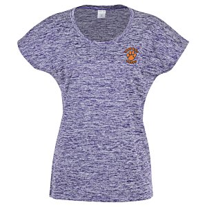 Voltage Heather T-Shirt - Ladies' - Embroidered Main Image