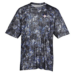 Pigment Splatter Performance T-Shirt - Men's - Embroidered Main Image