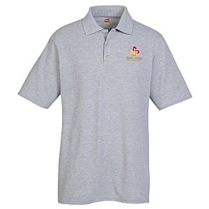 Hanes X-Temp Pique Sport Shirt - Men's - Embroidered Main Image