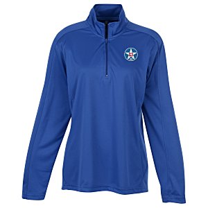 3.8 oz. Performance 1/4-Zip Pullover - Ladies' - Embroidered Main Image